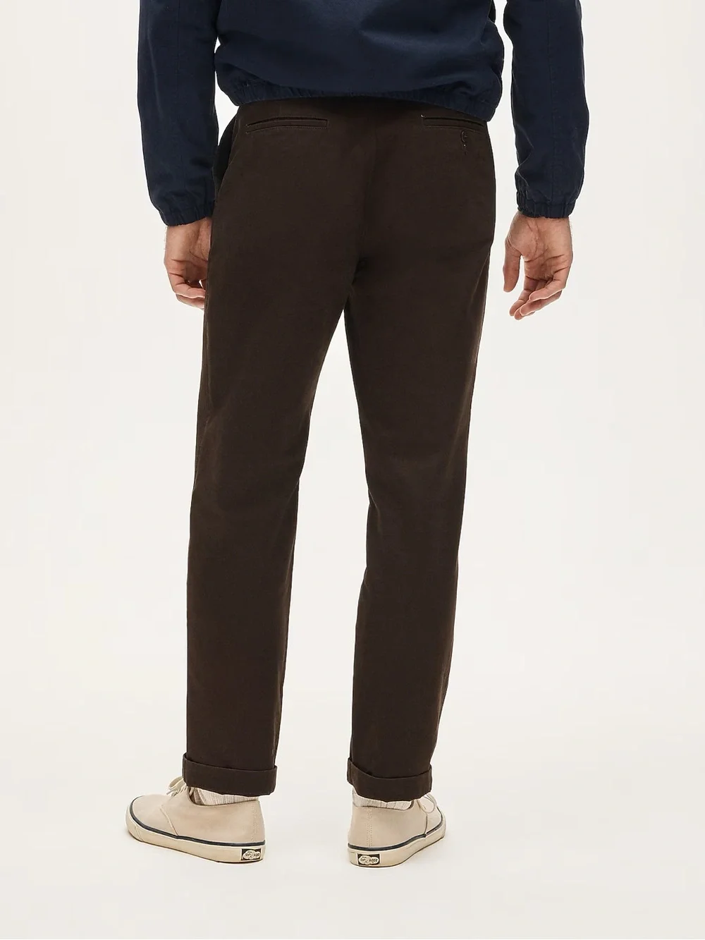 J. CREW Broken-in Straight chino pant in Dark Mahogany Size 38 NWD $98 CD466